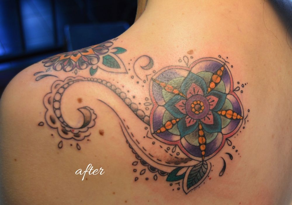 Cover Up Tattoos - True Grit Tattoo Parlor
